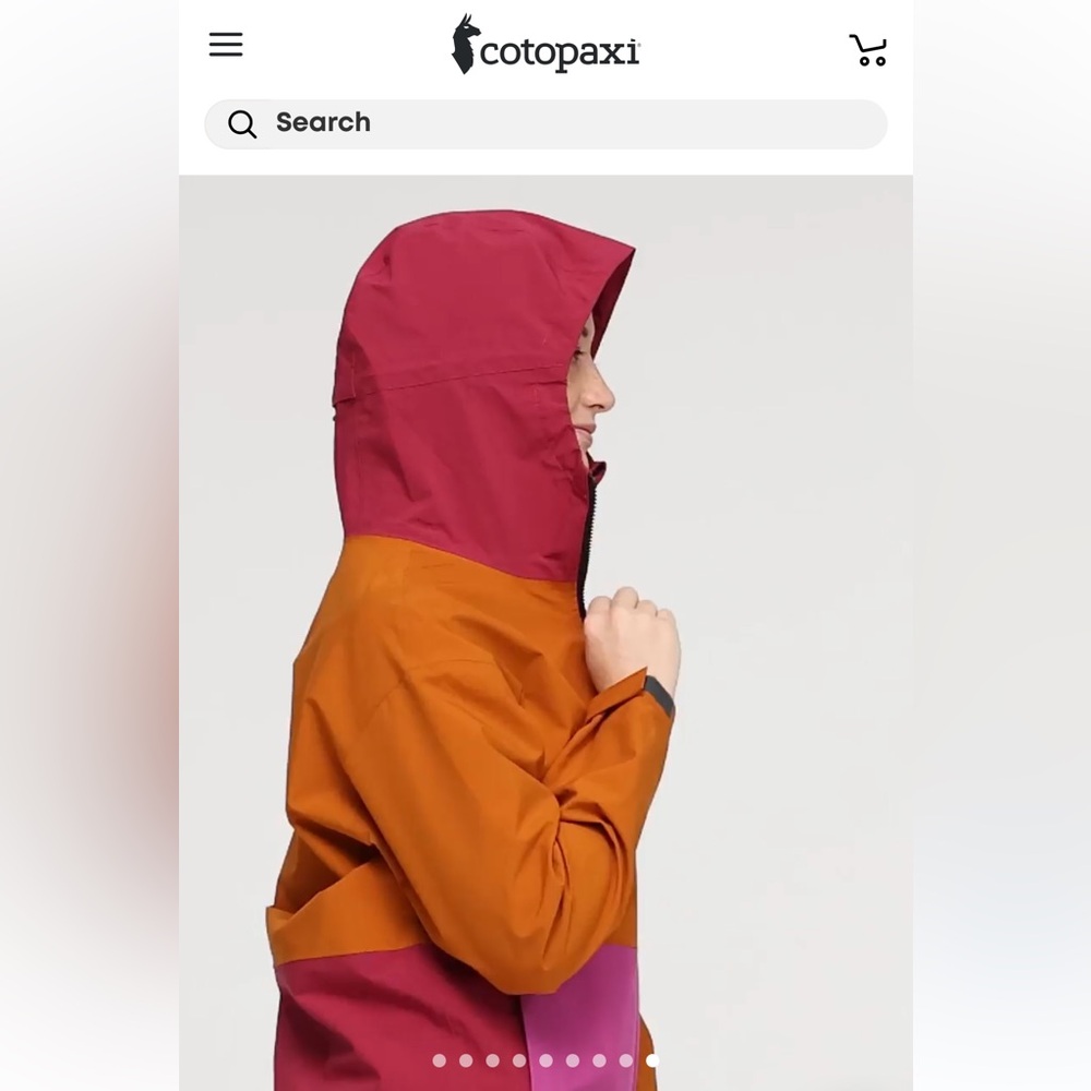 Cotopaxi Cielo Women’s Rain Jacket - Picture 6 of 7